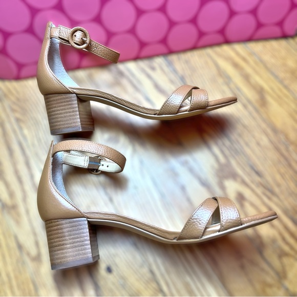 Talbots Leather Heels Ankle Strap - Picture 6 of 8